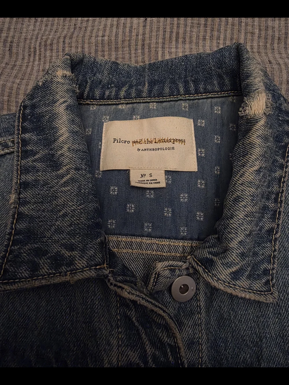 Anthropologie classic denim